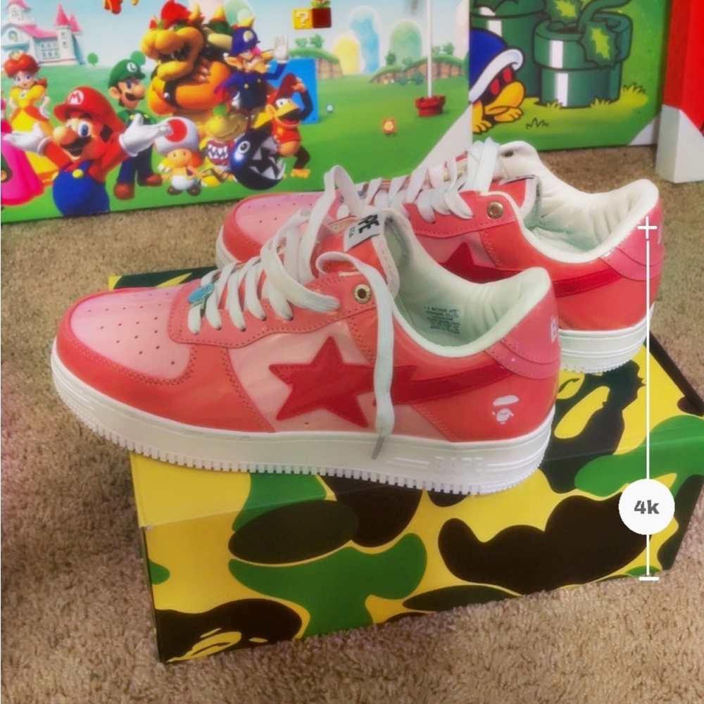 Bapesta pink Low - Picture 6 of 8